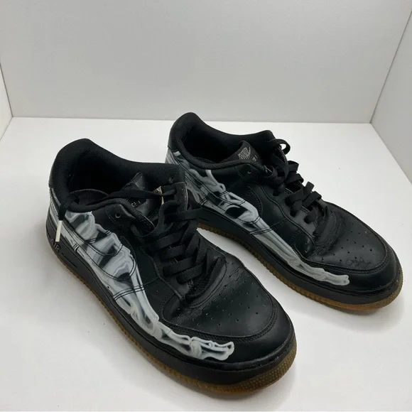 Nike | Shoes | Nike Air Force Low Skeleton Mens Helloween Edition 